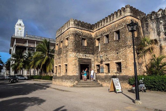 Historic Stone Town fort with Islamic architecture